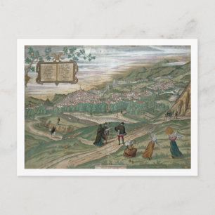 Postale Carte de Grenade, de 'Civitates Orbis Terrarum', V