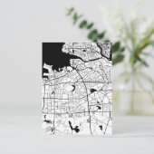 Postale Carte de Haikou Chine (Debout devant)