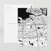 Postale Carte de Haikou Chine (Devant / Derrière)