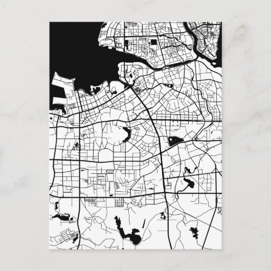 Postale Carte de Haikou Chine (Devant)
