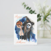 Postale Carte de Halloween (Debout devant)