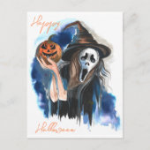 Postale Carte de Halloween (Devant)