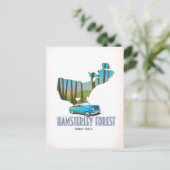 Postale Carte de Hamsterley Forest Durham Angleterre (Debout devant)