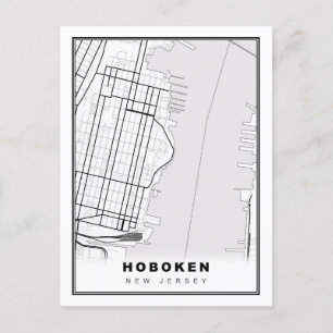 Postale Carte de Hoboken