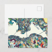 Postale Carte de Hong Kong, Chine (Devant / Derrière)