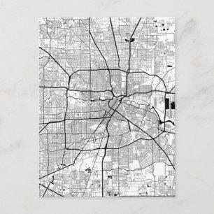 Postale Carte de Houston Texas