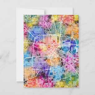 Postale Carte de Houston Texas City