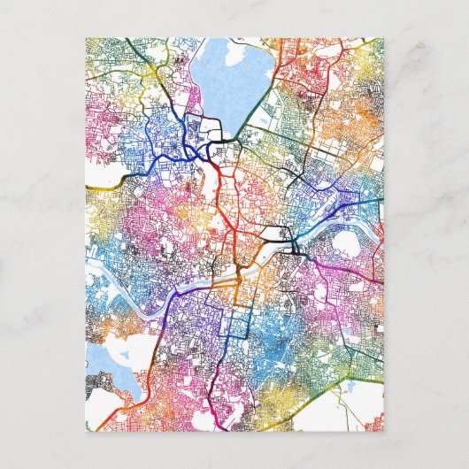 Postale Carte de Hyderabad Telangana (Devant)