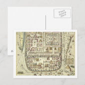 Postale Carte de Jérusalem et des environs, de 'C (Devant / Derrière)