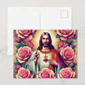Postale Carte de Jésus! (Devant / Derrière)