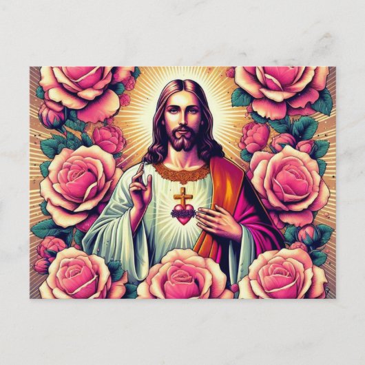 Postale Carte de Jésus! (Devant)