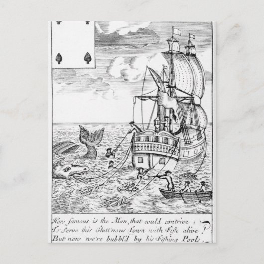 Postale Carte de jeu Fish Pool (Devant)