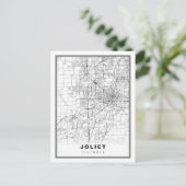 Postale Carte de Joliet (Debout devant)
