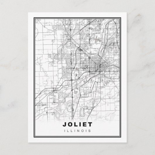 Postale Carte de Joliet (Devant)