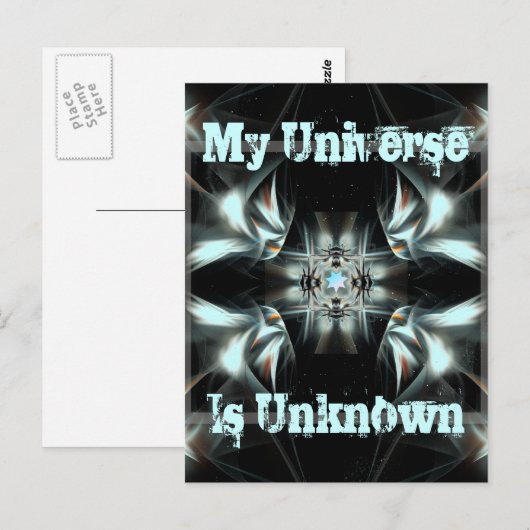 Postale Carte de jonction n° 39 : Unknown Universe Deco St (Devant / Derrière)
