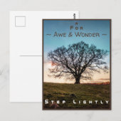 Postale Carte de jonction n° 43a : Pas léger (Vieux chêne) (Devant / Derrière)