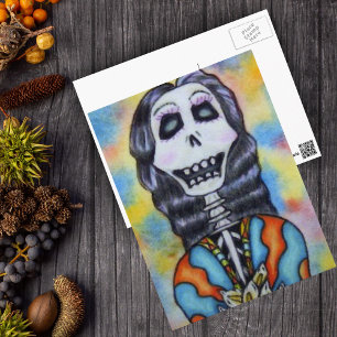Postale Carte de Jour des Morts