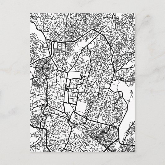 Postale Carte de Katmandou Népal (Devant)
