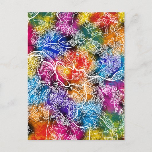 Postale Carte de Kigali Rwanda (Devant)