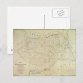 Postale Carte de Kutch et Runn, Inde, 1854 (Devant / Derrière)