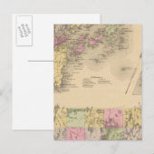 Postale Carte de la baie Casco (Devant / Derrière)