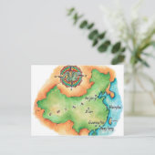 Postale Carte de la Chine (Debout devant)
