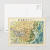 Postale Carte de la Chine (1947) (Devant / Derrière)