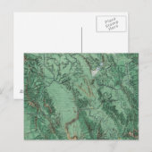 Postale Carte de la classification des terres de l'Idaho (Devant / Derrière)