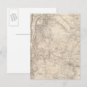 Postale Carte de la Confédération argentine (Devant / Derrière)