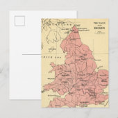 Postale Carte de la guerre des Roses (Devant / Derrière)