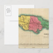 Postale Carte De La Jamaïque (Devant / Derrière)