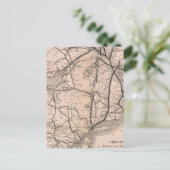 Postale Carte de la ligne aérienne Montréal et Boston (Debout devant)