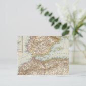 Postale Carte de la Méditerranée occidentale (Debout devant)
