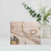 Postale Carte de la Nouvelle Espagne |Nouvelle Galice et G (Debout devant)