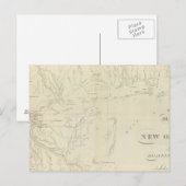 Postale Carte de la Nouvelle-Orléans (Devant / Derrière)