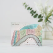 Postale Carte de la Nouvelle-Orléans (Debout devant)