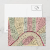 Postale Carte de la Nouvelle-Orléans par Mitchell (Devant / Derrière)