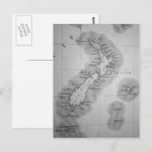 Postale Carte de la Nouvelle-Zélande (Devant / Derrière)