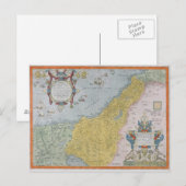 Postale Carte de la Palestine (Devant / Derrière)