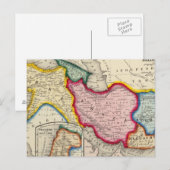 Postale Carte de la Perse, de la Turquie en Asie Afghanist (Devant / Derrière)