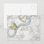 Postale Carte de la plaque de constellations XXVI (Devant / Derrière)