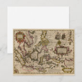 Postale Carte de la Renaissance 1613 (Devant / Derrière)