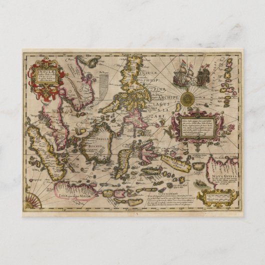 Postale Carte de la Renaissance 1613 (Devant)