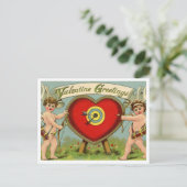 Postale Carte de la Saint-Valentin (Debout devant)