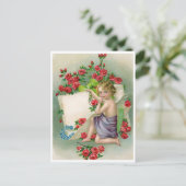 Postale Carte de la Saint-Valentin (Debout devant)