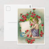Postale Carte de la Saint-Valentin (Devant / Derrière)