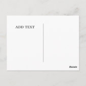 Postale Carte de la Saint-Valentin (Dos)