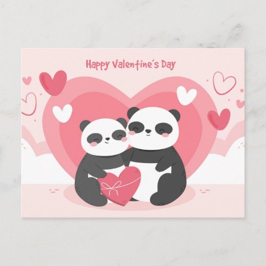 Postale Carte de la Saint-Valentin (Devant)