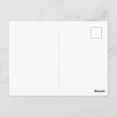 Postale Carte de la Saint-Valentin (Dos)