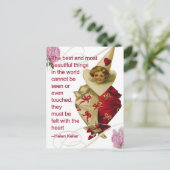 Postale Carte de la Saint-Valentin (Debout devant)